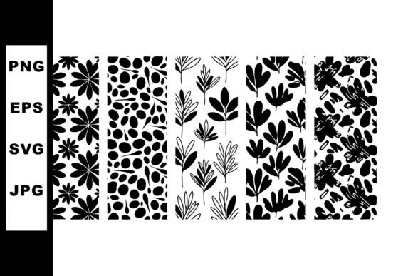 Black and White Floral Seamless Pattern Review