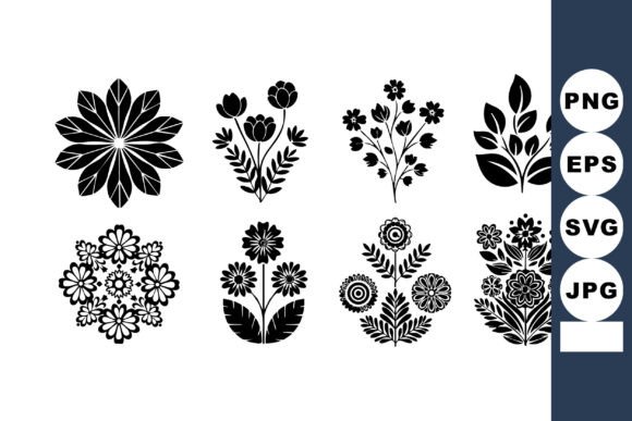 Black Silhouette Floral Designs with Var: Real-World Embroidery Review