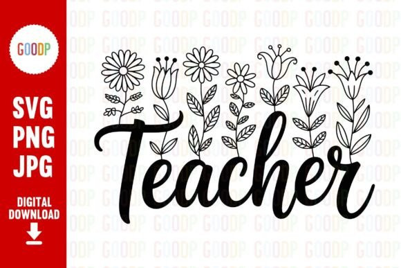 Boho Teacher Floral Png: A Review for Graphics and Illustrations