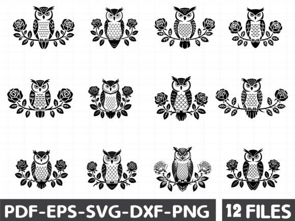 Floral Owl SVG: A Designer's Take on Real Embroidery Use