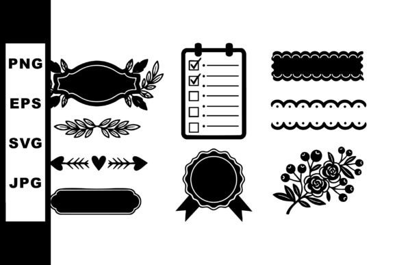 Reviewing Decorative Black Vintage Floral Labels C for Graphics & Illustrations