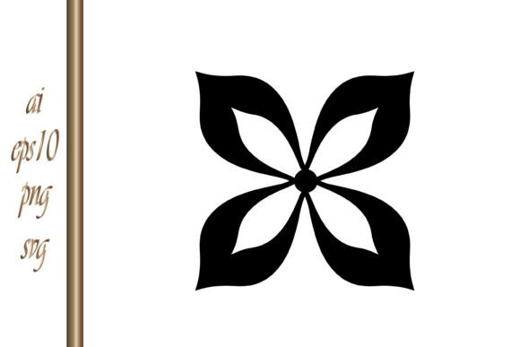 Reviewing Stencil Flower Icon Cartoon Floral for Graphics and Illustrations